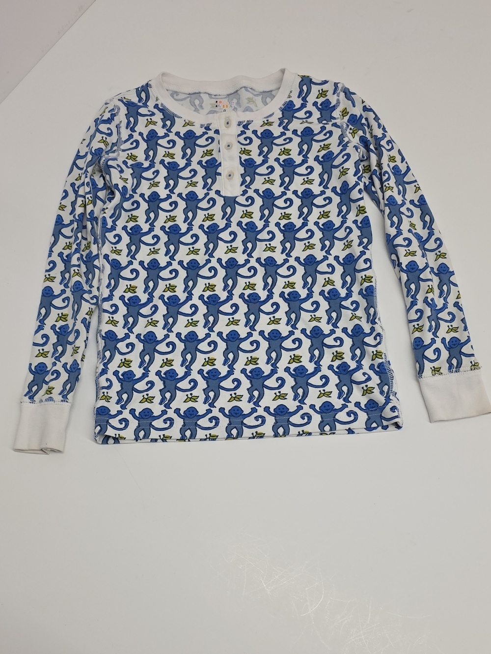 Roller Rabbit Pajama Top With Long Sleeve Size 8